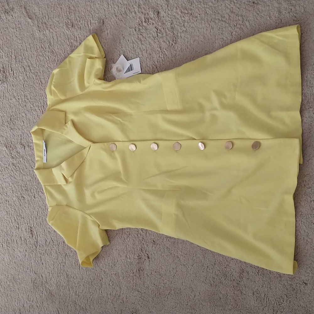 Yellow dress, sz. XXL fit like a sz 12